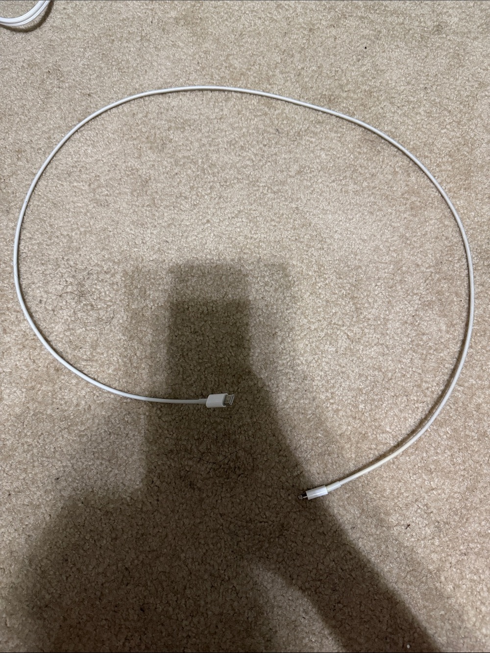 Apple White Lightning to USB Cable - Genuine OEM Phone Charger